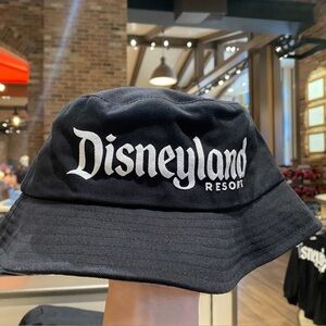 Disneyland Black spirit Jersey Bucket Hat NWT